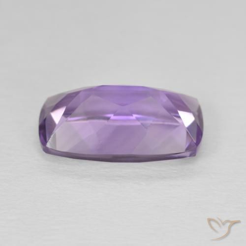 Ametista Violeta Profundo Natural 5.80ct, Almofada, VVS