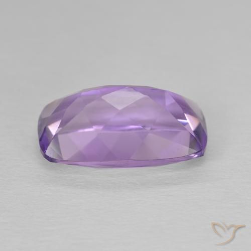 Ametista Violeta médio Natural 6.12ct, Almofada, VVS