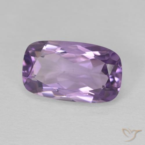 Ametista Profundo Iris Violeta Natural 5.83ct, Almofada, VVS