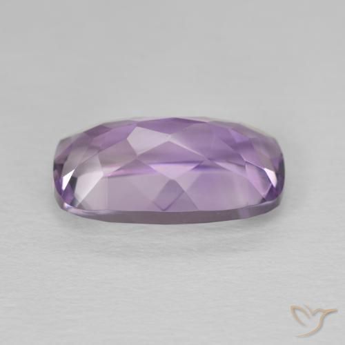 Ametista Profundo Iris Violeta Natural 5.83ct, Almofada, VVS