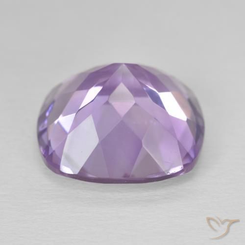 Ametista Violeta médio Natural 11.54ct, Almofada, VVS