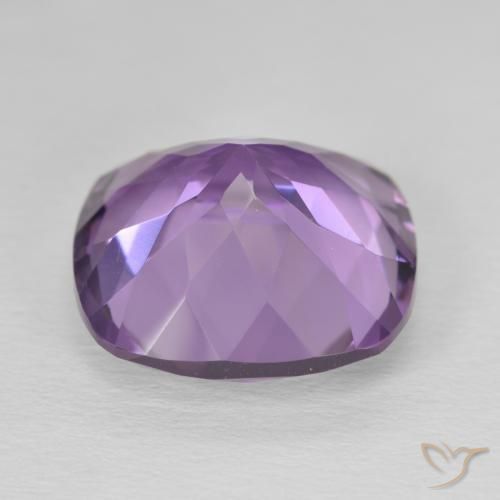 Ametista Violeta médio Natural 11.90ct, Almofada, VVS