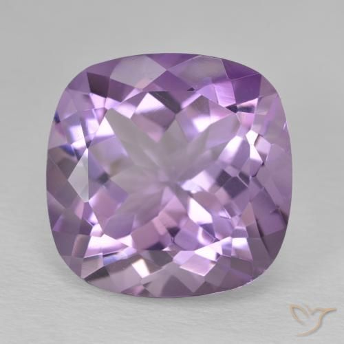 12.55ct Natural Violeta Profundo Ametista, Almofada, VVS