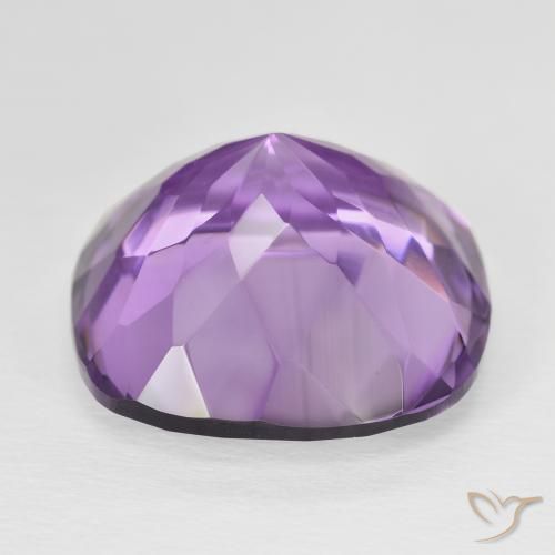 Ametista Violeta rosado Natural 20.07ct, Almofada, VVS