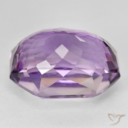 Ametista Violeta Púrpura Médio Natural 27.56ct, Corte Octógono / Esmeralda, VVS