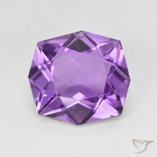 4.33ct Natural Violeta Púrpura Médio Ametista, Chique, VVS-VS