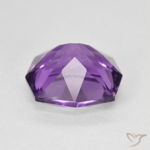 Ametista Violeta médio Natural 4.77ct, Chique, VVS-VS