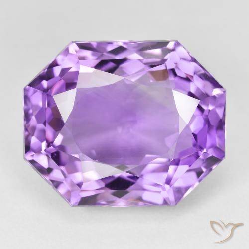 26.45ct Natural Violeta médio Ametista, Corte Esmeralda, VS