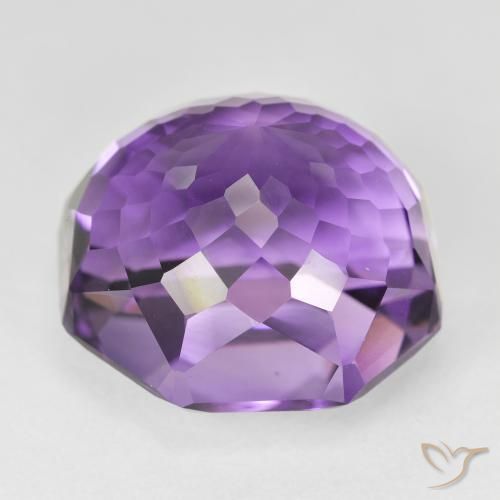 Ametista Violeta rosado Natural 27.65ct, Corte Octógono / Esmeralda, VVS-VS