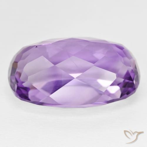Ametista Violeta Vívido Natural 32.52ct, Almofada, VVS-VS