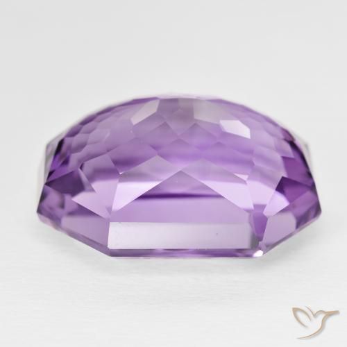 Ametista Violeta Púrpura Profundo Natural 26.72ct, Corte Octógono / Esmeralda, VVS