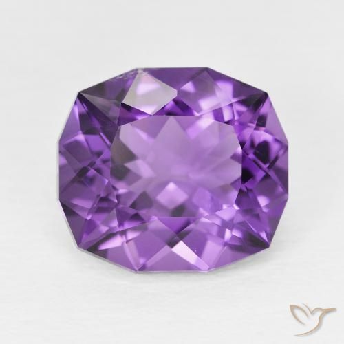 6.08ct Natural Violeta Intenso Ametista, Chique, VS