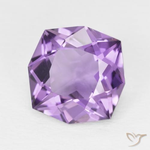Ametista Violeta Púrpura Médio Natural 4.75ct, Chique, VS