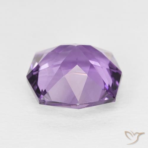 Ametista Violeta Púrpura Médio Natural 4.75ct, Chique, VS