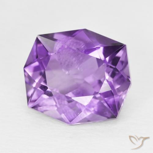 Ametista Violeta Vívido Natural 4.78ct, Chique, VS