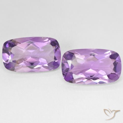 10.79ctw Natural Medium Light Purplish-Violet Ametista, Almofada, VS