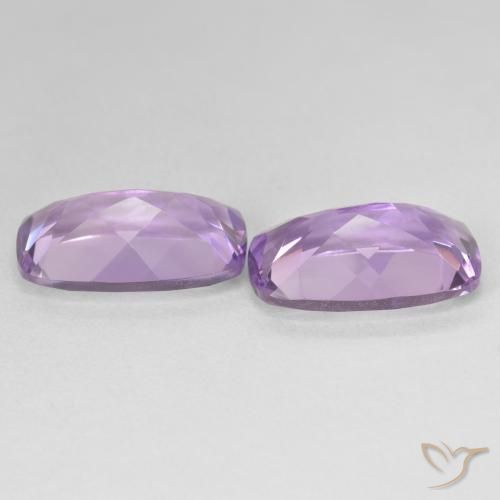 Pedras preciosas de Ametista íris violeta natural de 11.22 ct, Almofada, VS