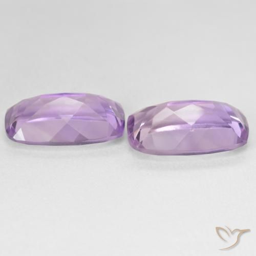 Pedras preciosas de Ametista Violeta Púrpura natural de 11.24 ct, Almofada, VVS-VS