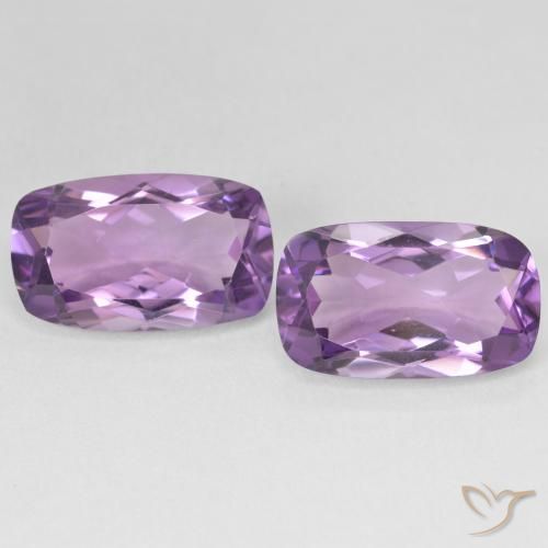 11.30ctw Natural Medium Light Purplish-Violet Ametista, Almofada, VVS