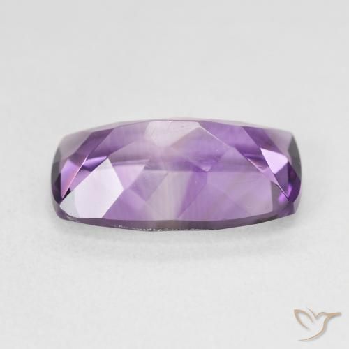 Ametista Violeta Claro-Médio Natural 5.73ct, Almofada, VVS