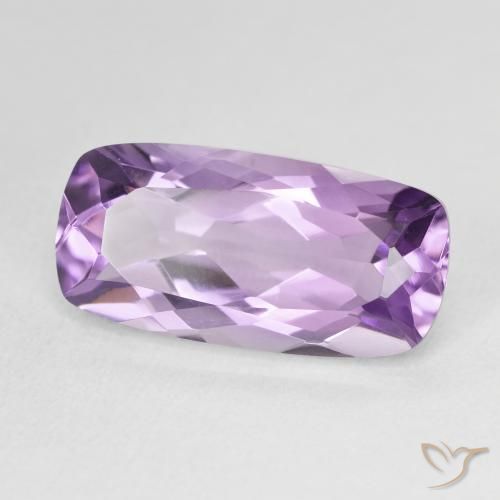Ametista Violeta Claro-Médio Natural 7.55ct, Almofada, VVS