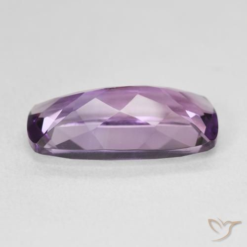 Ametista Violeta Claro-Médio Natural 6.91ct, Almofada, VVS