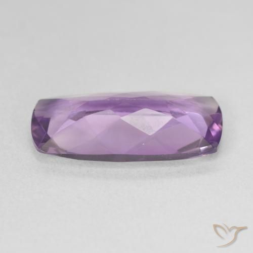 Ametista Medium Light Purplish-Violet Natural 5.82ct, Almofada, VS