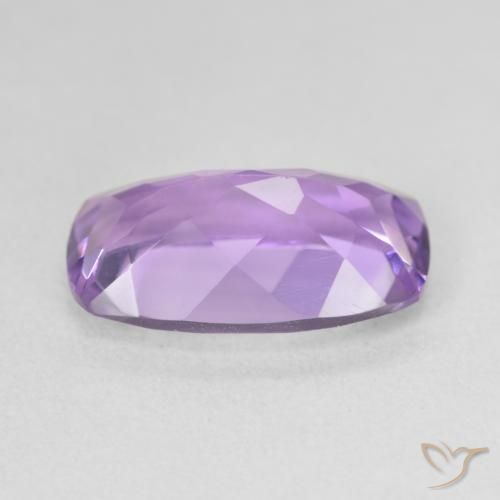 Ametista Violeta médio Natural 5.38ct, Almofada, VVS-VS