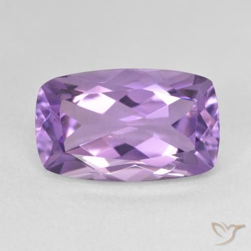6.39ct Natural Violeta médio Ametista, Almofada, VVS-VS