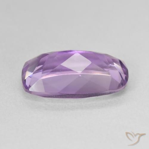 Ametista Violeta rosado Natural 5.78ct, Almofada, VVS-VS