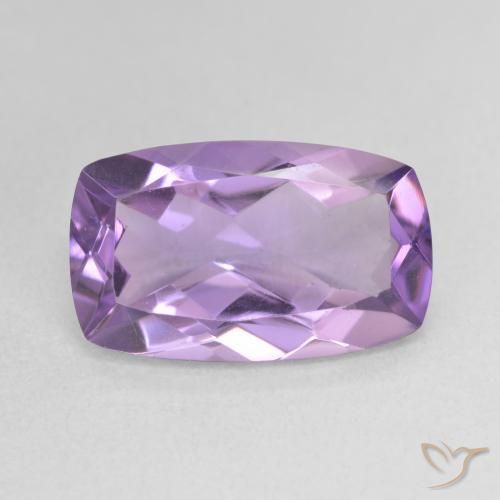 5.13ct Natural íris violeta Ametista, Almofada, VVS-VS