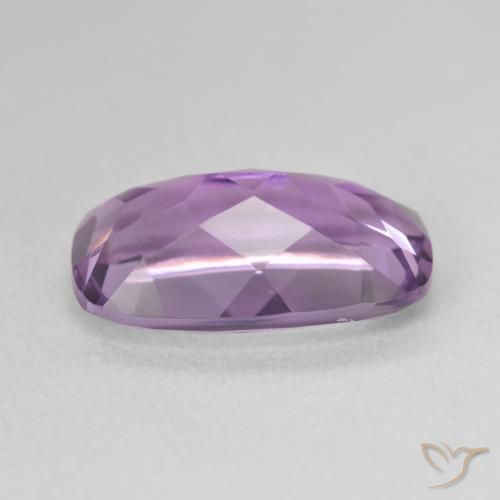 Ametista Medium Light Purplish-Violet Natural 5.54ct, Almofada, VVS-VS