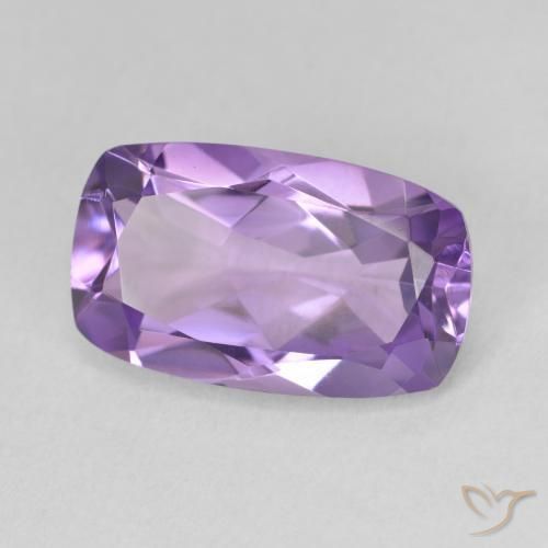 Ametista Violeta rosado Natural 5.73ct, Almofada, VVS-VS