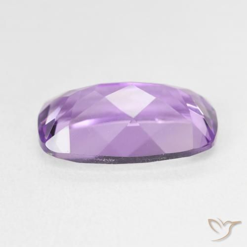 Ametista Violeta Púrpura Natural 5.70ct, Almofada, VVS