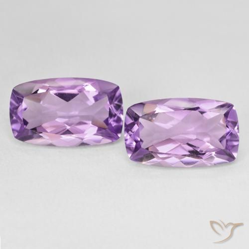 11.47ctw Natural Violeta médio Ametista, Almofada, VVS
