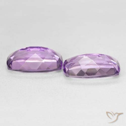 Pedras preciosas de Ametista Violeta médio natural de 11.47 ct, Almofada, VVS