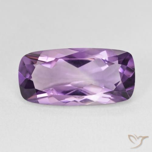 6.83ct Natural Violeta médio Ametista, Almofada, VVS