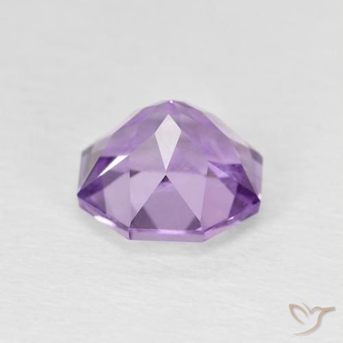 Ametista íris violeta Natural 1.83ct, Corte Octógono / Esmeralda, VS-SI
