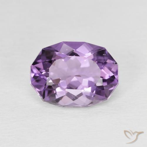 2.33ct Natural Violeta Púrpura Ametista, oval, VS-SI