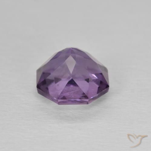 Ametista Íris Rosa Violeta Natural 1.57ct, Corte Octógono / Esmeralda, VS-SI