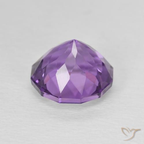 Ametista Violeta Claro-Médio Natural 2.30ct, Redondo, VS-SI
