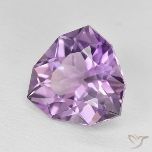 Ametista Violeta médio Natural 4.70ct, Trilhão, VS-SI