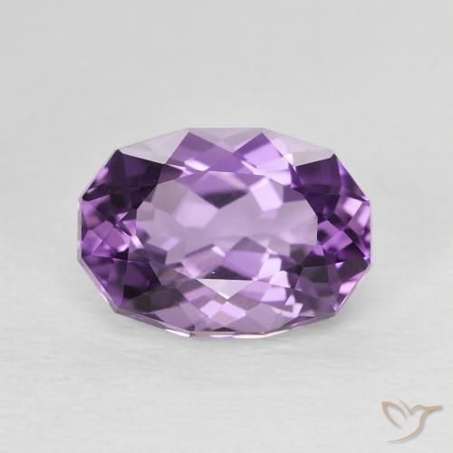 2.82ct Natural Violeta Púrpura Ametista, oval, VVS-VS