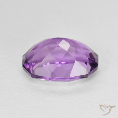 Ametista Violeta Púrpura Natural 2.82ct, oval, VVS-VS