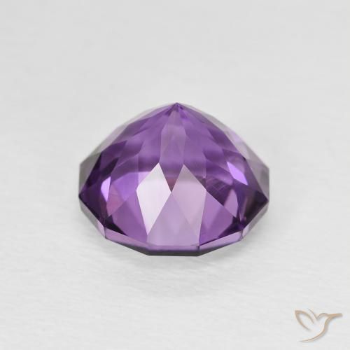 Ametista Medium Light Purplish-Violet Natural 2.37ct, Redondo, VVS-VS