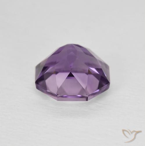 Ametista Violeta Púrpura Natural 1.29ct, Corte Octógono / Esmeralda, VS