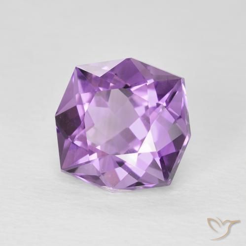 Ametista Medium Light Purplish-Violet Natural 3.07ct, Chique, VS