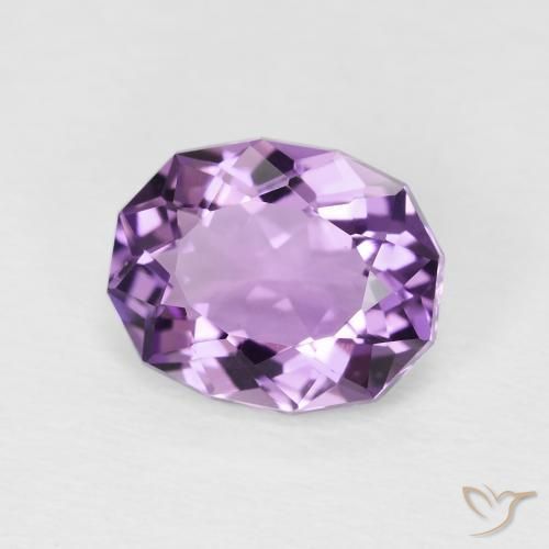 Ametista Violeta Claro-Médio Natural 2.50ct, oval, VS