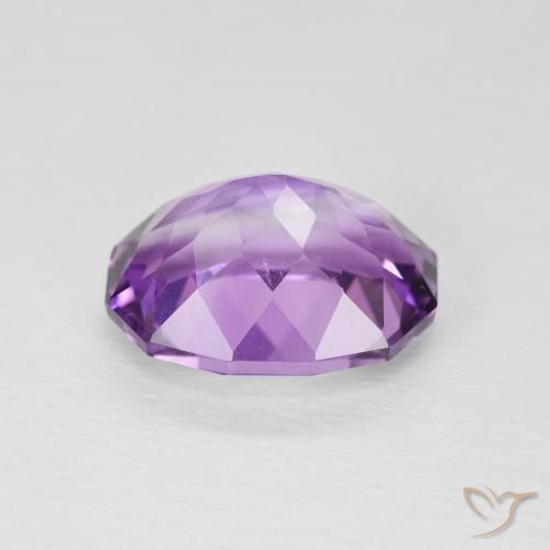 Ametista Violeta Púrpura Natural 3.91ct, oval, VS