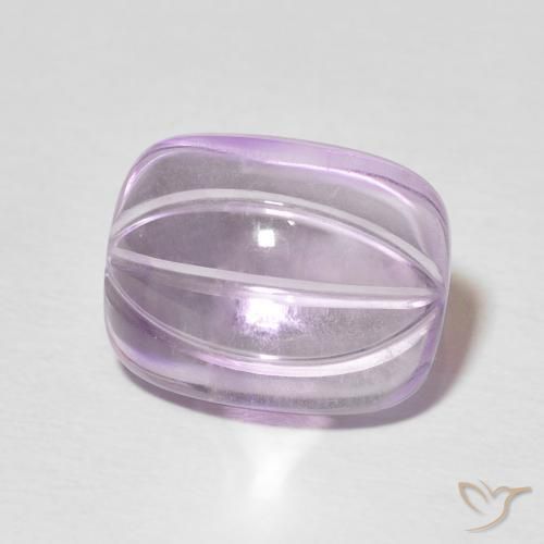 Ametista Violeta claro Natural 5.61ct, Chique, Transparente